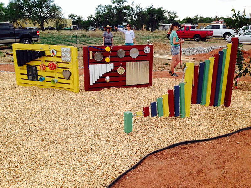 Colibrí children’s play garden Image